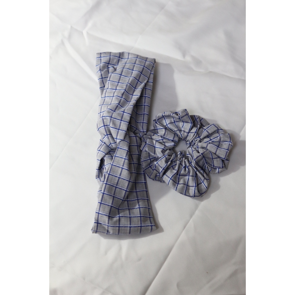 set ngủ - set sleep gift (crunchies, turban, sleep mask)