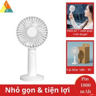 Quạt tích điện cầm tay Xiaomimi Qualitell Y1 ZS6001- Quạt cầm tay 3 cấp độ Xia00 VH