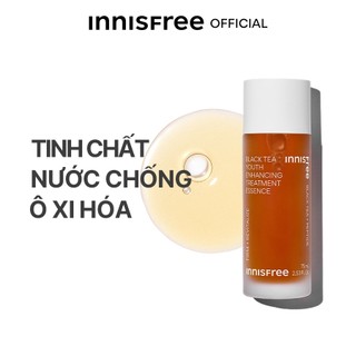(Quà tặng không bán) Nước dưỡng ngăn ngừa lão hóa trà đen innisfree Black tea Youth Enhancing Treatment Essence 75 mL