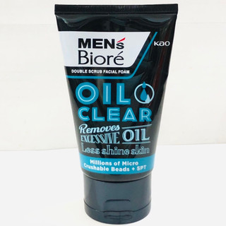 Sữa rửa mặt Bioré Men's Oil Clear sạch nhờn 100g