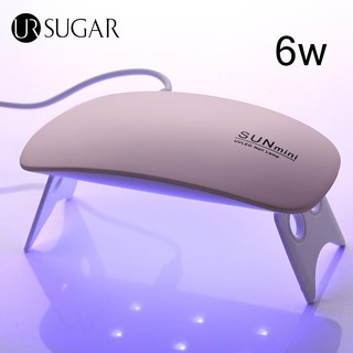 UR SUGAR Máy hơ gel SUN máy hơ gel mini 6W UV Led chuyên dùng làm khô sơn móng tay gel máy hơ nail