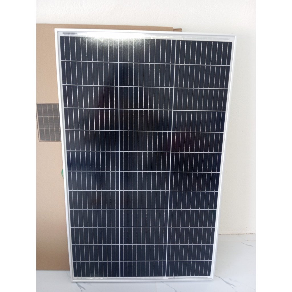 TẤM PIN 100W SOYER TECH Tấm pin năng lượng mặt trời Mono 100w Tặng Jack MC4