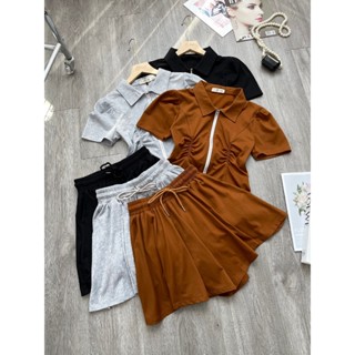 Set Bộ Bigsize Nữ Tú Mỡ Thiết Kế Trẻ Trung Set Bộ Thun Calla Đi Làm Dạo Phố Đủ Size 45-80kg DB0100