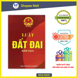 Sách - Luật Đất Đai Bản Mới Nhất 2024