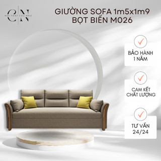 Giường Sofa Thông Minh Nhập Khẩu, Ghế Sofa Kéo Ra Thành Giường Tiện Ích 1M5 (M026)