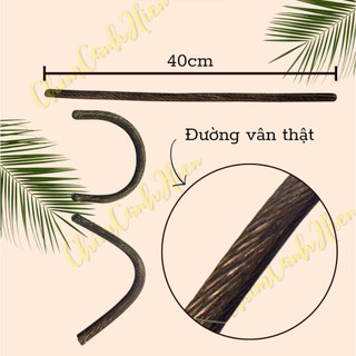 Cầu mây thẳng, cầu góc cho lồng chim chào mào loại xịn, cầu đứng cho chim - phụ kiện lồng chim 8648-9