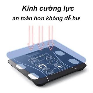 Cân Điện Tử sức khoẻ - Kết Nối Bluetooth Phân Tích Chỉ Số Cơ Thể