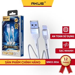 Dây cáp sạc nhanh 3A AKUS D77
