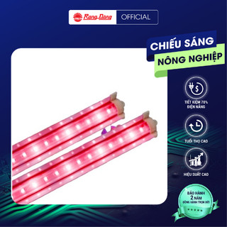 Đèn LED chuyên dụng trồng rau ánh sáng xanh/đỏ Rạng Đông model TRR 120/25W