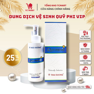 Dung dịch vệ sinh phụ nữ Quý Phi Vip Thái Dương 120ml - HÀNG CHÍNH HÃNG -  Khi Ship hàng có che tên sản phẩm
