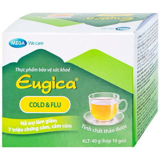 Trà thảo dược Eugica cold & flu Mega herbal infusion