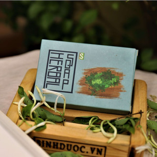 Xà bông tắm dưỡng da Sinh Dược Cao thảo dược HERBAL, xà bông 100% thiên nhiên mùi tràm nhẹ, giảm mụn
