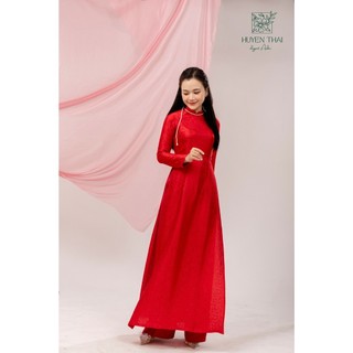 Áo dài tt đỏ