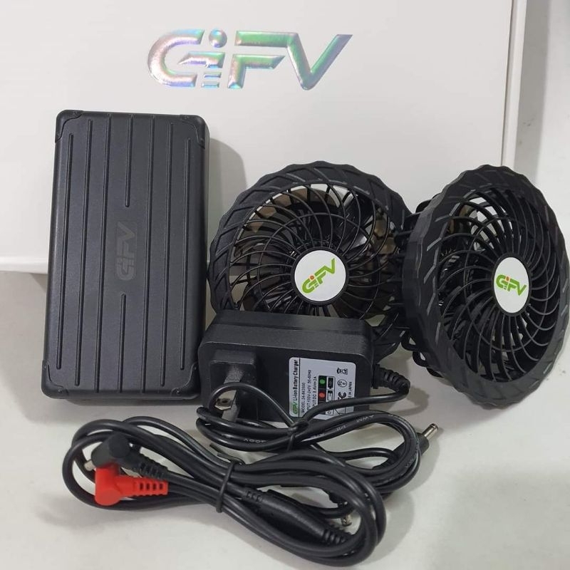 Bộ phụ kiện áo điều hòa ( không áo ) [PIN 50.000mAh QUẠT 12V]