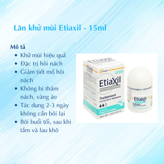 Lăn khử mùi Etiaxil - 15ml