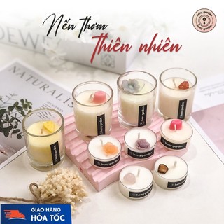 Nến Thơm Mini Tinh Dầu 3 Tầng Hương Phối Hợp Thiên Nhiên Tealight (Size Nhỏ Tester) Heny Garden