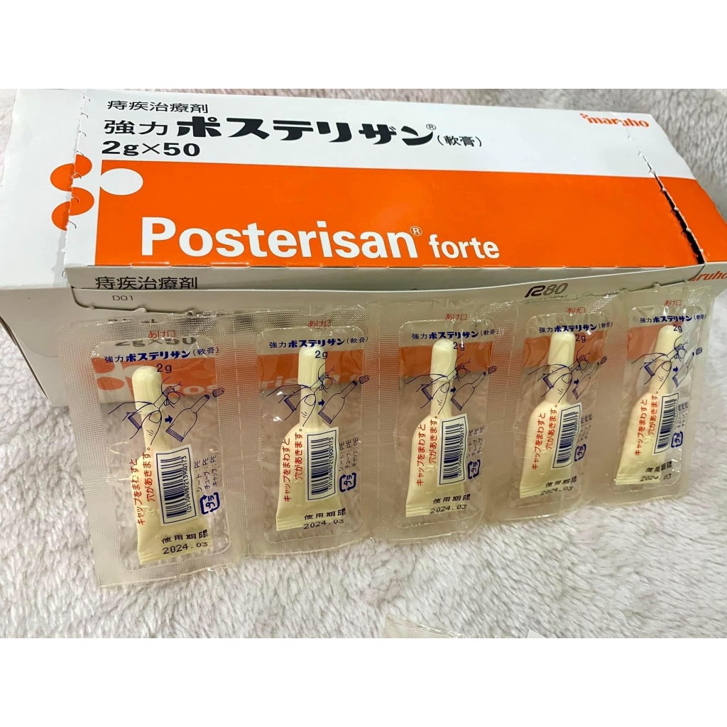 Kem bôi trĩ Posterisan Forte nội địa Nhật Bản ( Hàng Bệnh Viện )