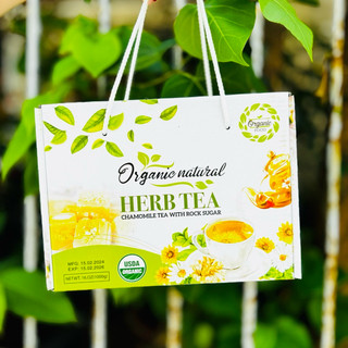 Trà dưỡng nhan hoa cúc 7 vị Herb Tea 20 gói