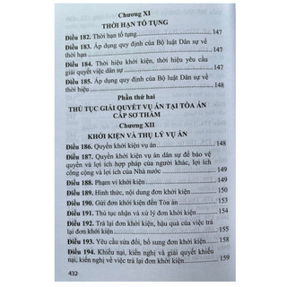 Sách- Bộ Luật Tố Tụng Dân Sự Năm 2015 Sửa Đổi, Bổ Sung Năm 2019,2020,2022,2023,2024,2025