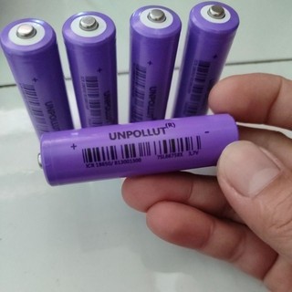 Bin mới unpollut 18650 đầu nhọn mới