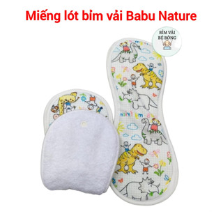 Miếng lót bỉm vải Babu Nature siêu thấm hút, chống trào ngược
