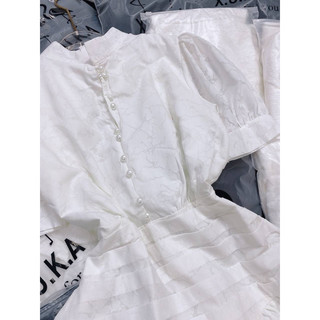 ĐẦM MIDI REN PLI BỤNG