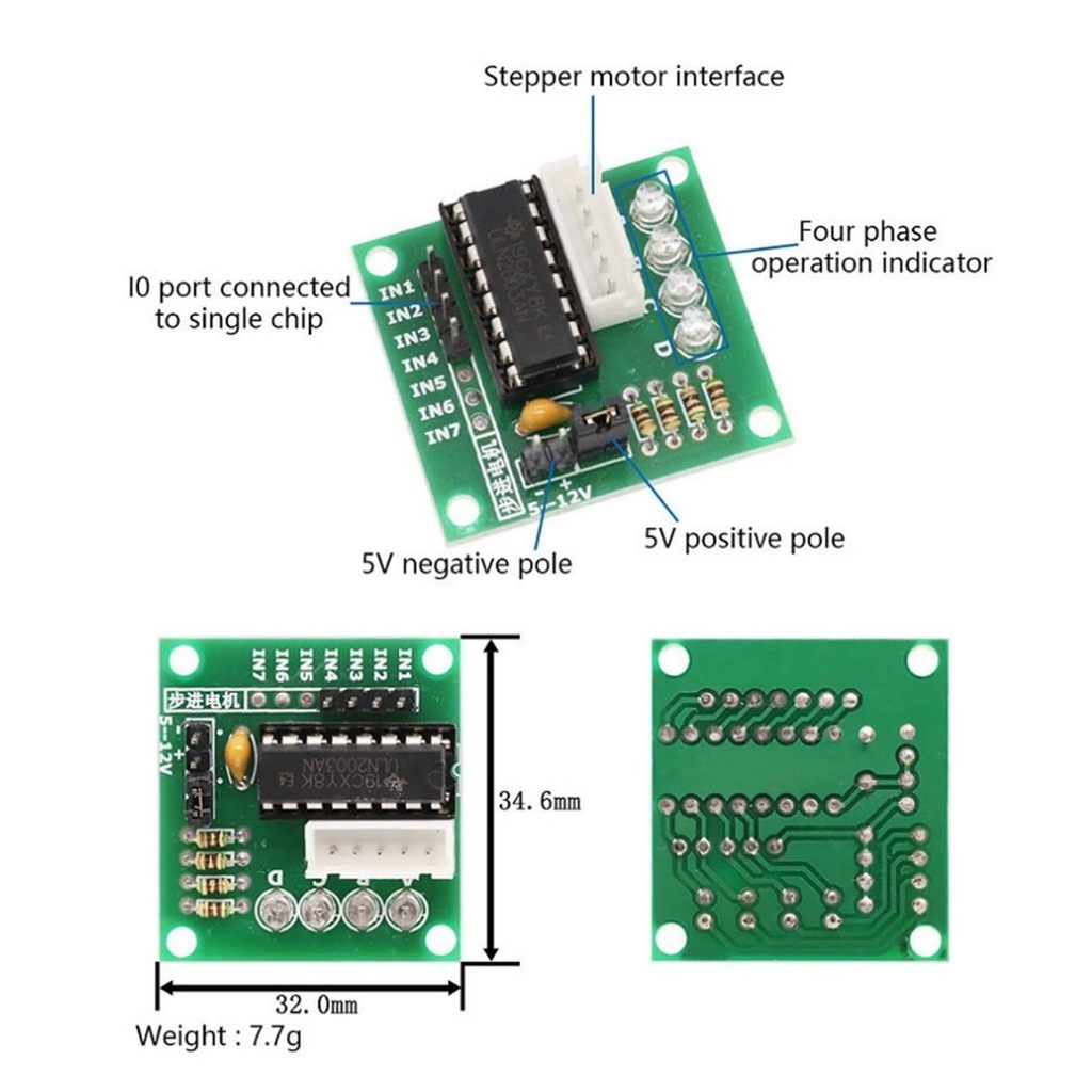 Module -  Mạch ULN2003 Stepper Motor Driver