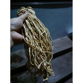 củ cải khô nhà phơi