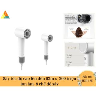 Máy sấy tóc xia00mi hair dryer h501se công suất 1600w -sấy tóc siêu nhanh