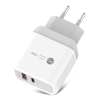 Củ sạc nhanh 18W chính hãng cao cấp Cốc sạc hỗ trợ sạc  36v - 3A an toàn giá rẻ - Phân phối chính hãng