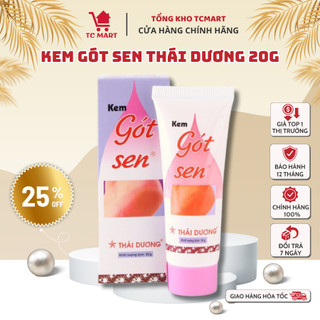 Kem Gót Sen Thái Dương, dưỡng ấm, chống nứt nẻ chân tay Sao Thái Dương 20g - HÀNG CHÍNH HÃNG
