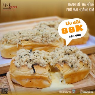 Bánh mì chà bông phô mai hoàng kim