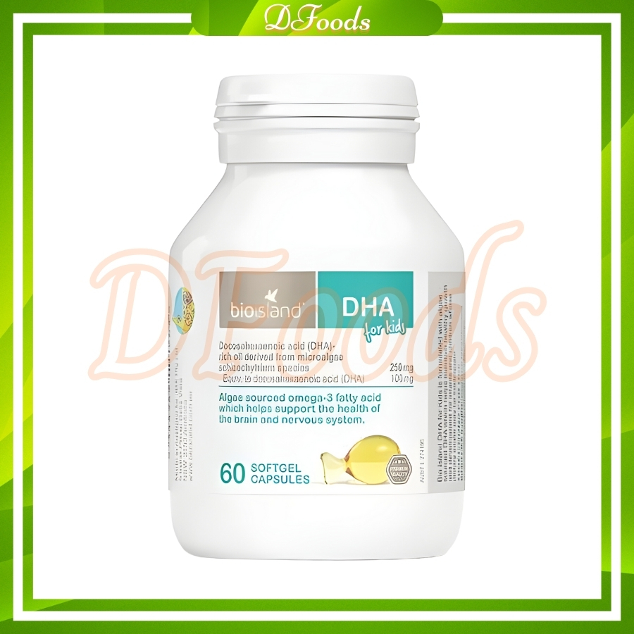 Viên dầu cá DHA Bio Island cho bé