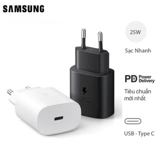 Cóc sạc nhanh 25w samsung note 10 zin cổng type-c, sạc nhanh 25w chính hãng cổng type-c chống nóng chống giật