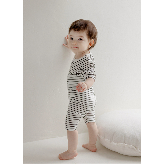Happy Prince Homewear Kẻ Hàn Quốc cho bé