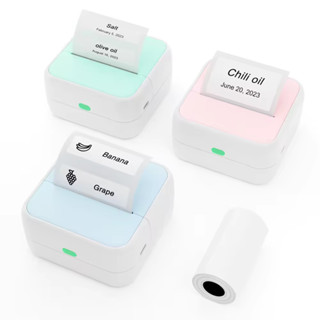 Máy in tem nhãn dán, máy in nhiệt, in mã vạch mini nhiều màu Luck S1 cầm tay bluetooth - điện thoại android, ios