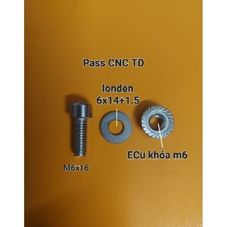 Ốc lục giác gắn đèn l4x l6x ốc đèn trợ sáng inox