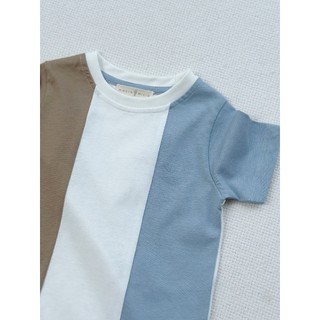 Colourblock T-shirt 24 macro & micro (Áo Phông Ngắn Tay Cổ Tròn Phối Màu)
