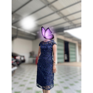 Đầm XSCAPE dư hoa nổi kết hợp với kết cườm 🍀🍀🍀