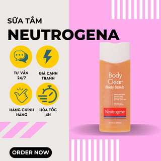 Sữa Tắm Neutrogena Body Clear Body Scrub (250ml) _BChoice