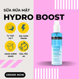 Sữa Rửa Mặt Neutrogena Hydro Boost Hydrating Cleansing Gel (170g) _BChoice
