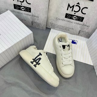 Giày mlb korea chunky classic base - la dodgers - cream - code: 3asxccb4n-07crs