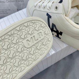 [ CHÍNH HÃNG ] GIÀY MLB KOREA CHUNKY CLASSIC BASE - LA DODGERS - CREAM - CODE: 3ASXCCB4N-07CRS