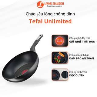 Chảo chiên Tefal Unlimited 28cm Hàng Nhập Khẩu Pháp Cao Cấp