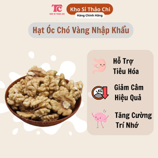 Nhân quả óc chó vàng Mỹ 500g cung cấp Omega 3 giúp sáng mắt, tăng cường hoạt động não bộ, linh hoạt và tăng sức đề kháng