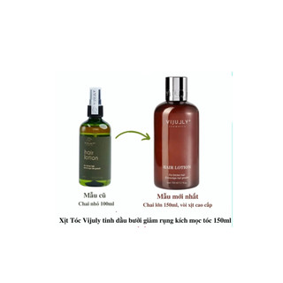 Xịt tinh dầu bưởi vijully mọc tóc giảm rụng tóc chai 150ml mẫu mới