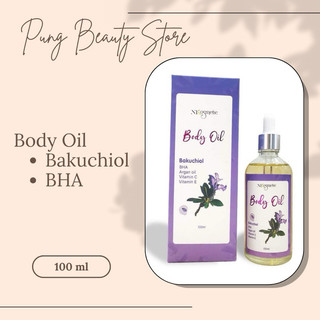 Body oil - dầu dưỡng da chứa bakuchiol và bha - np cosmetic