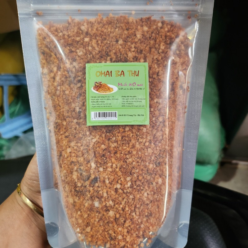 muối ô mai bà thu túi 500g