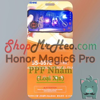 Dán Dẻo PPF Full Màn Hình Honor Magic6 Pro - Magic 6 Pro (Trong Và Nhám) - PPF 4 Lớp Dễ Dán
