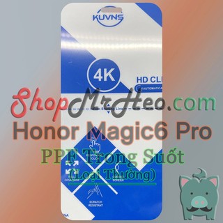 Dán Dẻo PPF Full Màn Hình Honor Magic6 Pro - Magic 6 Pro (Trong Và Nhám) - PPF 4 Lớp Dễ Dán